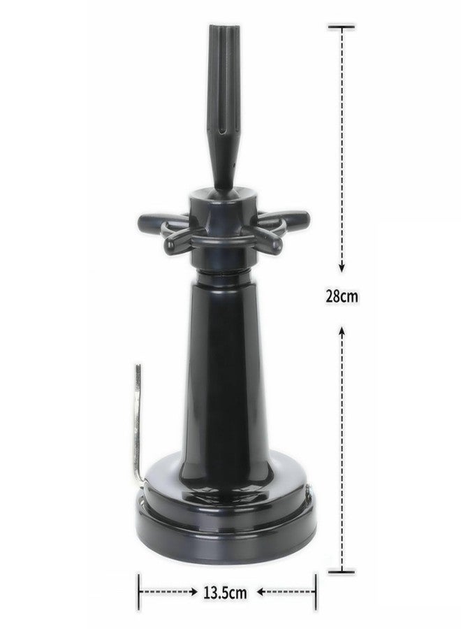 FUTAI Strong Grip Suction Cup Mannequin Head Stand Adjustable Wig Holder with Stable Vacuum Base Perfect for Hairdresser Tabletop Styling Braiding Practice Salon Display Fits All Styrofoam Foam Canvas Heads - Image 5